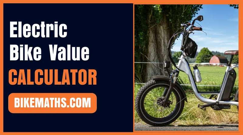Electric Bike Value Calculator
